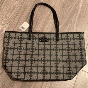 Kate Spade pebbled ace of spades
